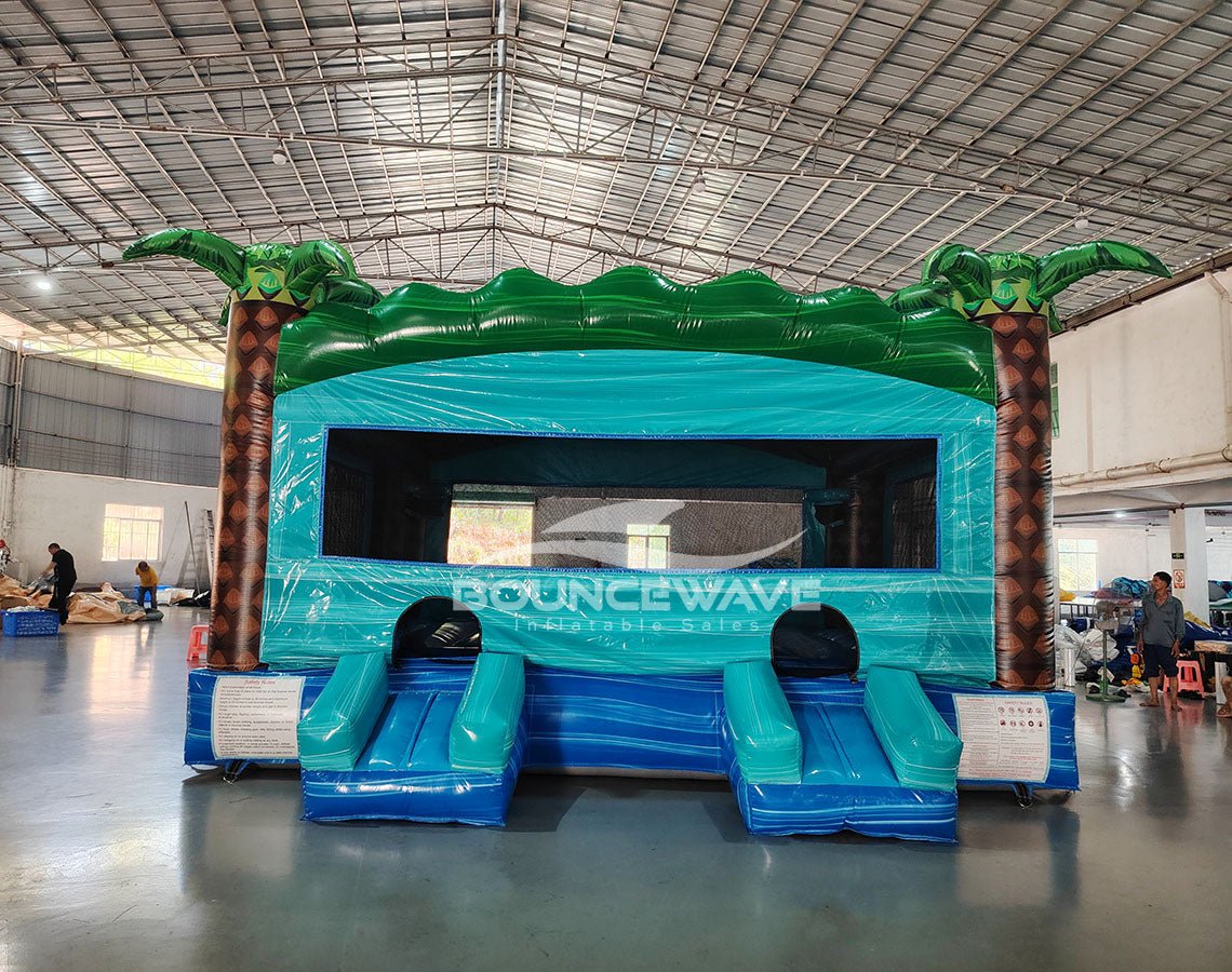 Island Drop XL Commercial Grade Bounce House - BounceWave Inflatable Sales