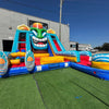 Kona Falls Lagoon Commercial Inflatable Water Slide - BounceWave Inflatable Sales