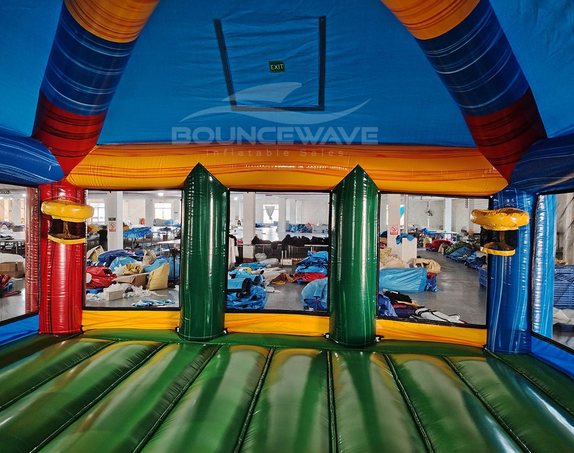 Marble Mega Dome Commercial Grade Bounce House - BounceWave Inflatable Sales