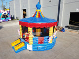 Marquee Carousel Bounce House – Commercial Inflatable - BounceWave Inflatable Sales