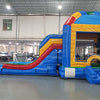 Mega Dome Dual Lane Commercial Inflatable Combo (Wet/Dry) - BounceWave Inflatable Sales