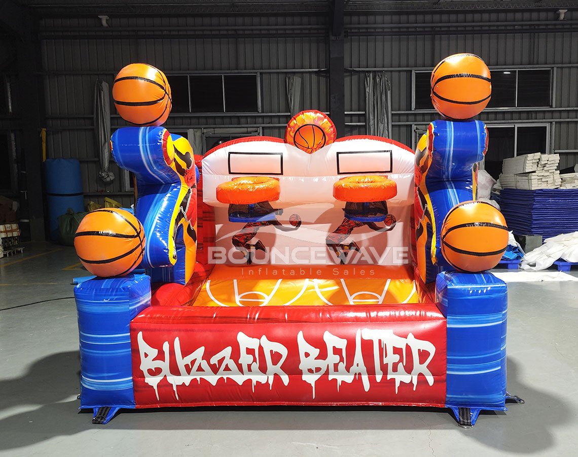 Mini Buzzer Beater Basketball Commercial Inflatable Game - BounceWave Inflatable Sales