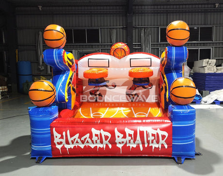 Mini Buzzer Beater Basketball Commercial Inflatable Game - BounceWave Inflatable Sales