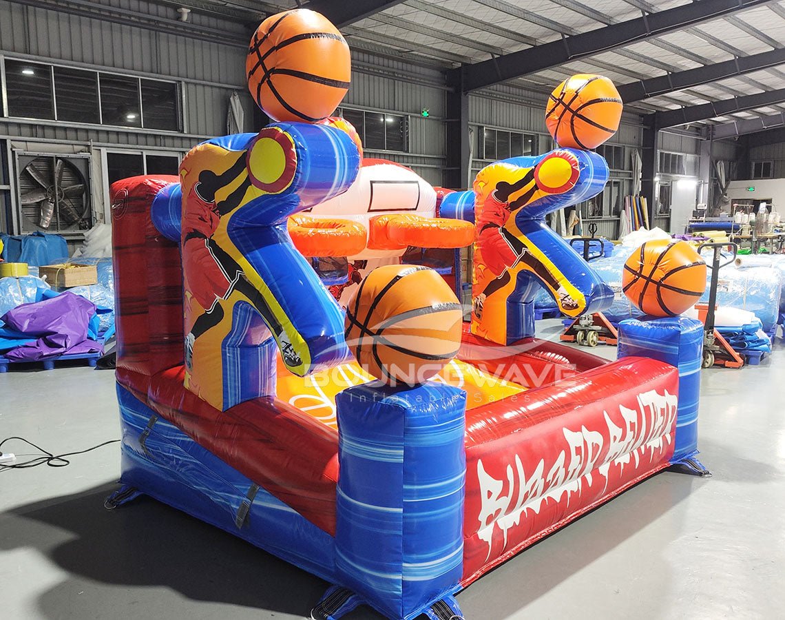 Mini Buzzer Beater Basketball Commercial Inflatable Game - BounceWave Inflatable Sales