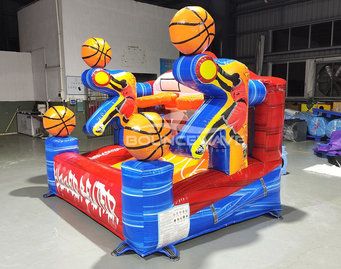 Mini Buzzer Beater Basketball Commercial Inflatable Game - BounceWave Inflatable Sales