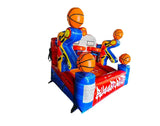 Mini Buzzer Beater Basketball Inflatable Game – Commercial Interactive | IAAPA 2025 Special - BounceWave Inflatable Sales