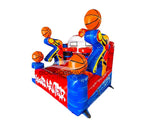 Mini Buzzer Beater Basketball Inflatable Game – Commercial Interactive | IAAPA 2025 Special - BounceWave Inflatable Sales