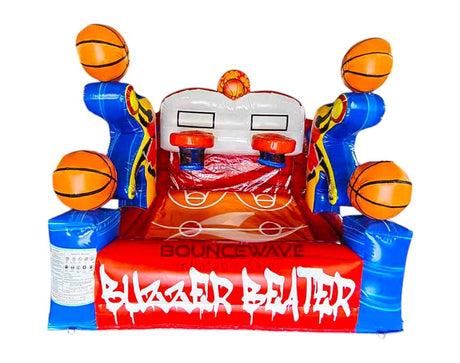 Mini Buzzer Beater Basketball Inflatable Game – Commercial Interactive | IAAPA 2025 Special - BounceWave Inflatable Sales