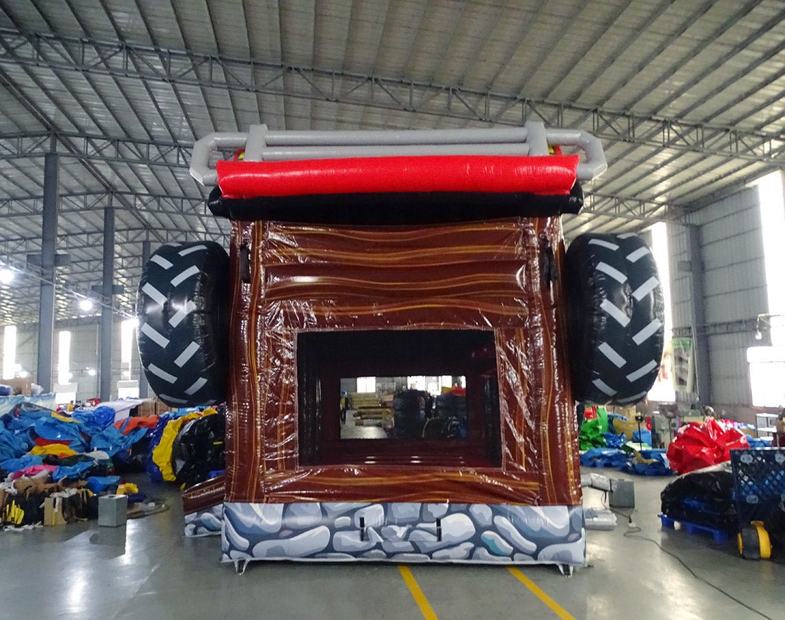 Monster Truck Commercial Grade Bounce House - BounceWave Inflatable Sales