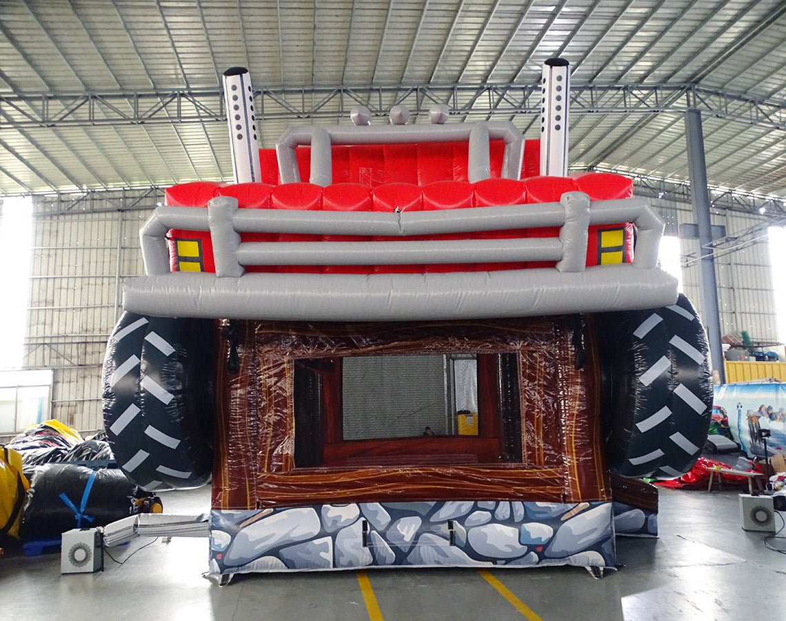 Monster Truck Commercial Grade Bounce House - BounceWave Inflatable Sales