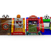 Multi - Sport Mania 4 Piece Inflatable Game - BounceWave Inflatable Sales