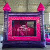 Pink & Purple Commercial Right Side Inflatable Combo (Wet/Dry) - BounceWave Inflatable Sales