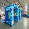 Powerline 3 - in - 1 Commercial Interactive Inflatable Sports Game - BounceWave Inflatable Sales