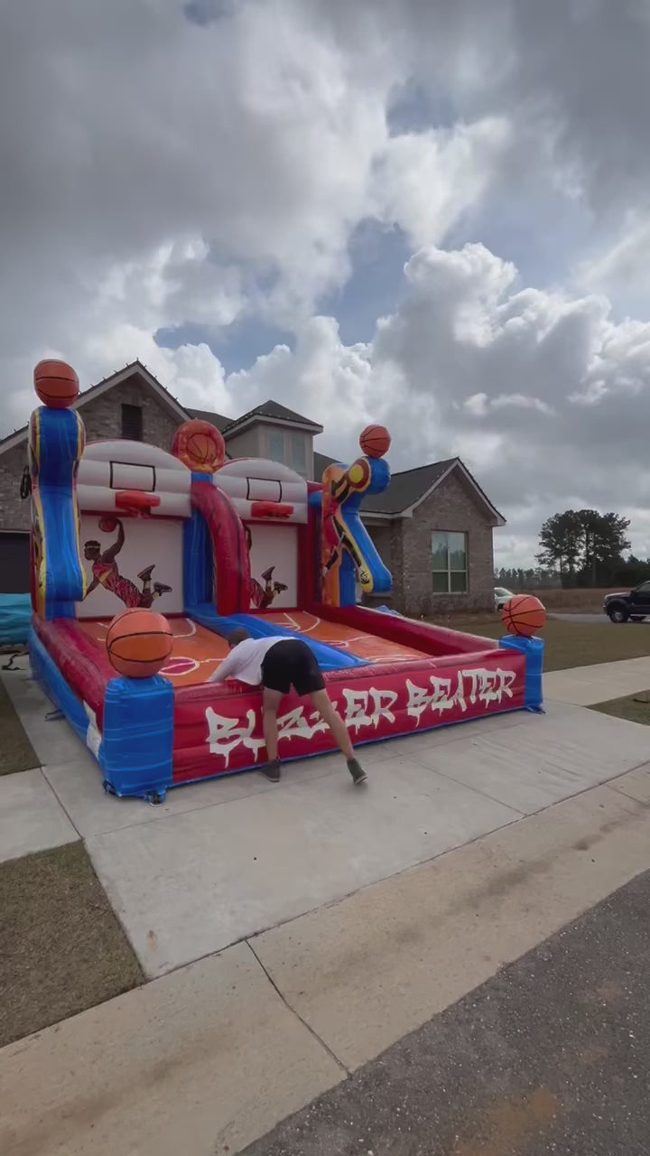 Buzzer Beater Basketball Commercial Interactive Inflatable Game