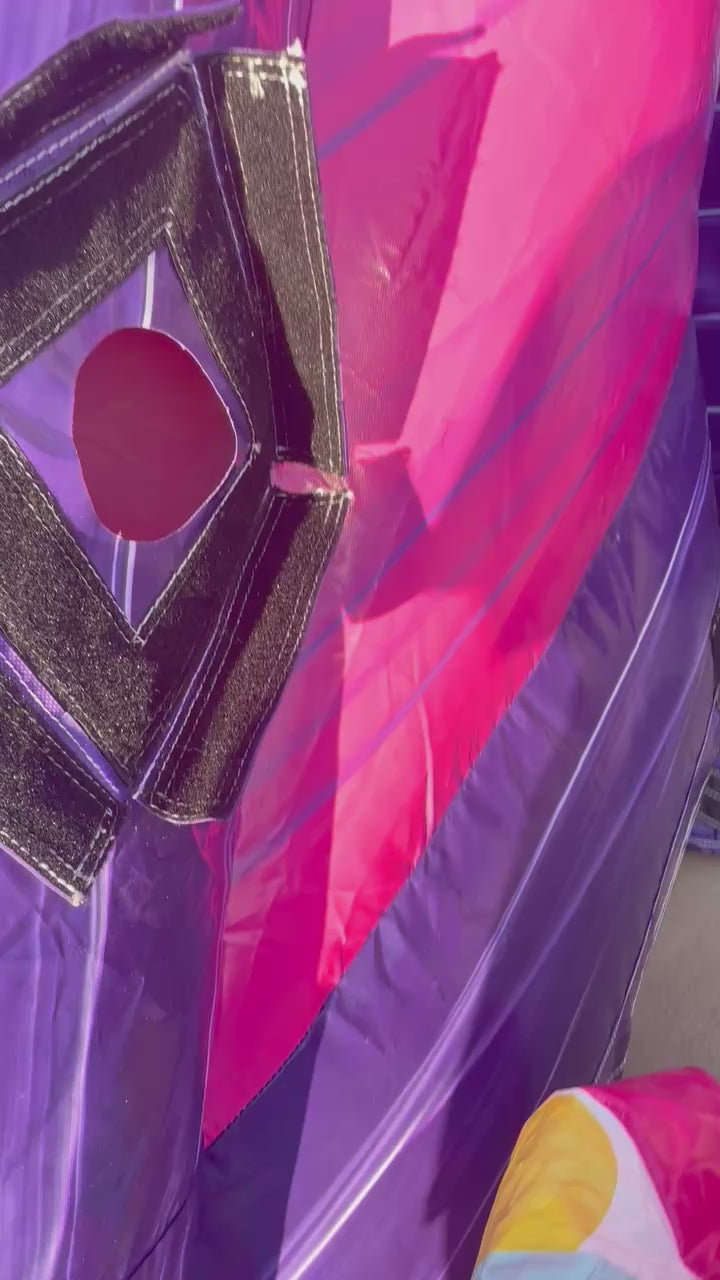 Purple Palace Swappable Bounce House with Slide (Wet/Dry)