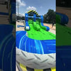 46ft Radioactive Run Hybrid Inflatable Obstacle Course