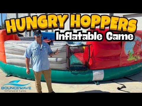 Hungry Hoppers Commercial Interactive Inflatable Game