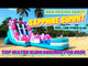 18ft Sapphire Summit Dual Lane Hybrid Inflatable Water Slide