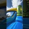 18ft Tiki Wave Commercial Single Lane Inflatable Water Slide