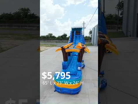 24ft Bimini Wave Single Lane Water Slide – Slip N Slide