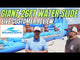 24ft Summer Breeze DL 2pc Commercial Water Slide with Inflatable Slip & Slide