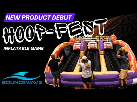 Inflatable Hoop Fest HOOP-FEST Basketball Commercial Interactive Inflatable Game