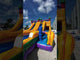 Euro Marble Double Dash Splash Inflatable Obstacle Course