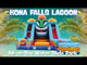 20ft Kona Falls Lagoon Commercial Inflatable Water Slide