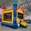 Primary Color Castle Commercial Grade Bounce House - BounceWave Inflatable Sales