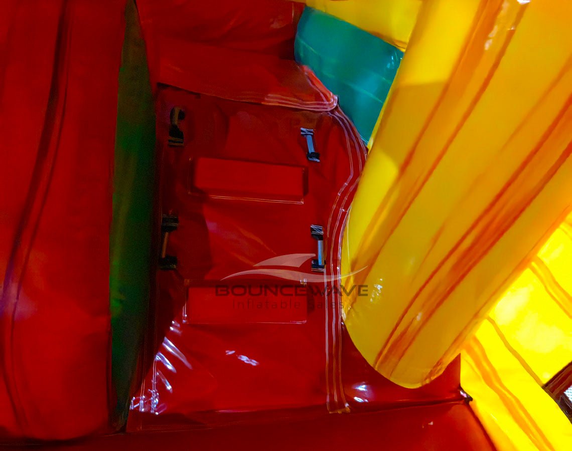 Primary Marble Econo Duo Bounce & Slide Combo (Wet/Dry) - BounceWave Inflatable Sales