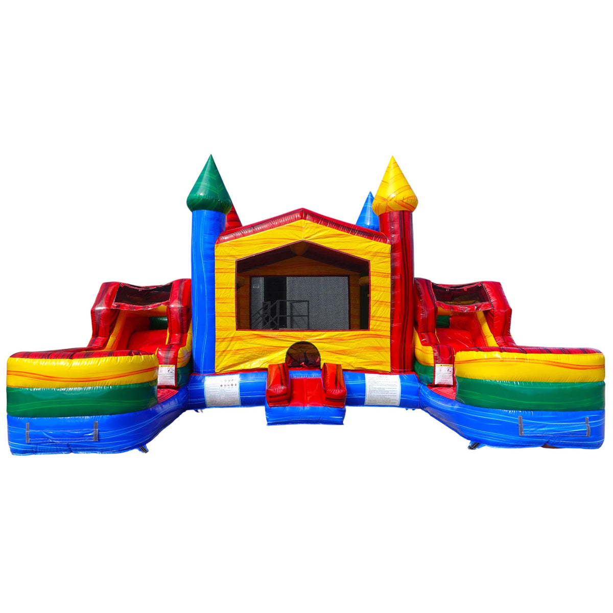 Primary Marble Duo Bounce & Slide Combo (Wet/Dry)