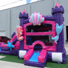 Purple Palace Swappable Commercial Inflatable Combo (Wet/Dry) - BounceWave Inflatable Sales