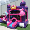 Purple Palace Swappable Commercial Inflatable Combo (Wet/Dry) - BounceWave Inflatable Sales