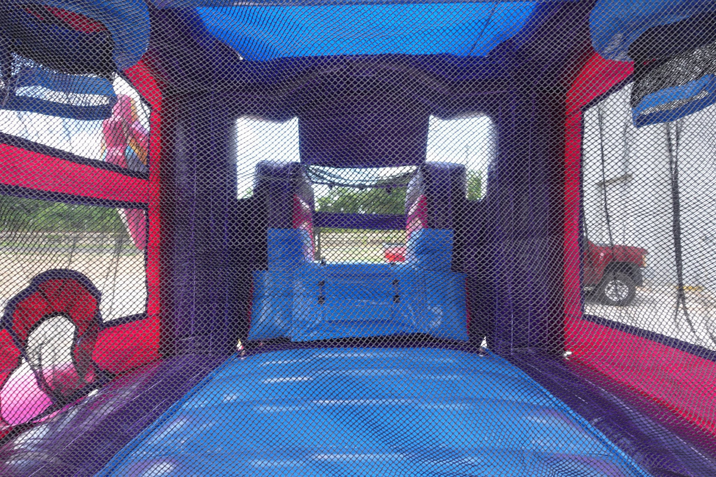 Purple Palace Swappable Commercial Inflatable Combo (Wet/Dry) - BounceWave Inflatable Sales