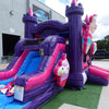 Purple Palace Swappable Commercial Inflatable Combo (Wet/Dry) - BounceWave Inflatable Sales