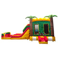 Rasta Splash Dual Lane Bounce House with Slide (Wet/Dry)