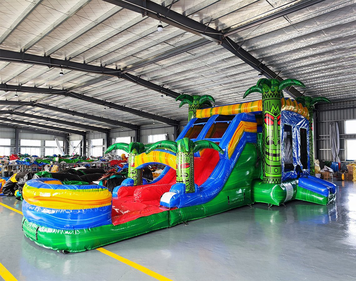 Bounce Bot Inflatable Bounce House with Slide: Commercial-Grade Inflatable Combo – Page 2