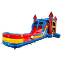 Rip Curl Splash & Save Bounce House with Dual Lane Slide (Wet/Dry)