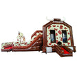 Rodeo Rush Dual Lane Bounce House with Slide (Wet/Dry) - BounceWave Inflatable Sales