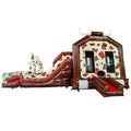 Rodeo Rush Dual Lane Bounce House with Slide (Wet/Dry)
