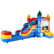 Seasonal Sampler Econo Panel Bounce House with Slide (Wet/Dry) - BounceWave Inflatable Sales