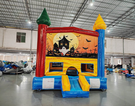 Seasonal Sampler Panel Bounce House – Commercial Holiday & Event Inflatable | IAAPA 2025 Special - BounceWave Inflatable Sales