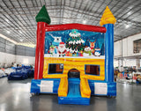 Seasonal Sampler Panel Bounce House – Commercial Holiday & Event Inflatable | IAAPA 2025 Special - BounceWave Inflatable Sales