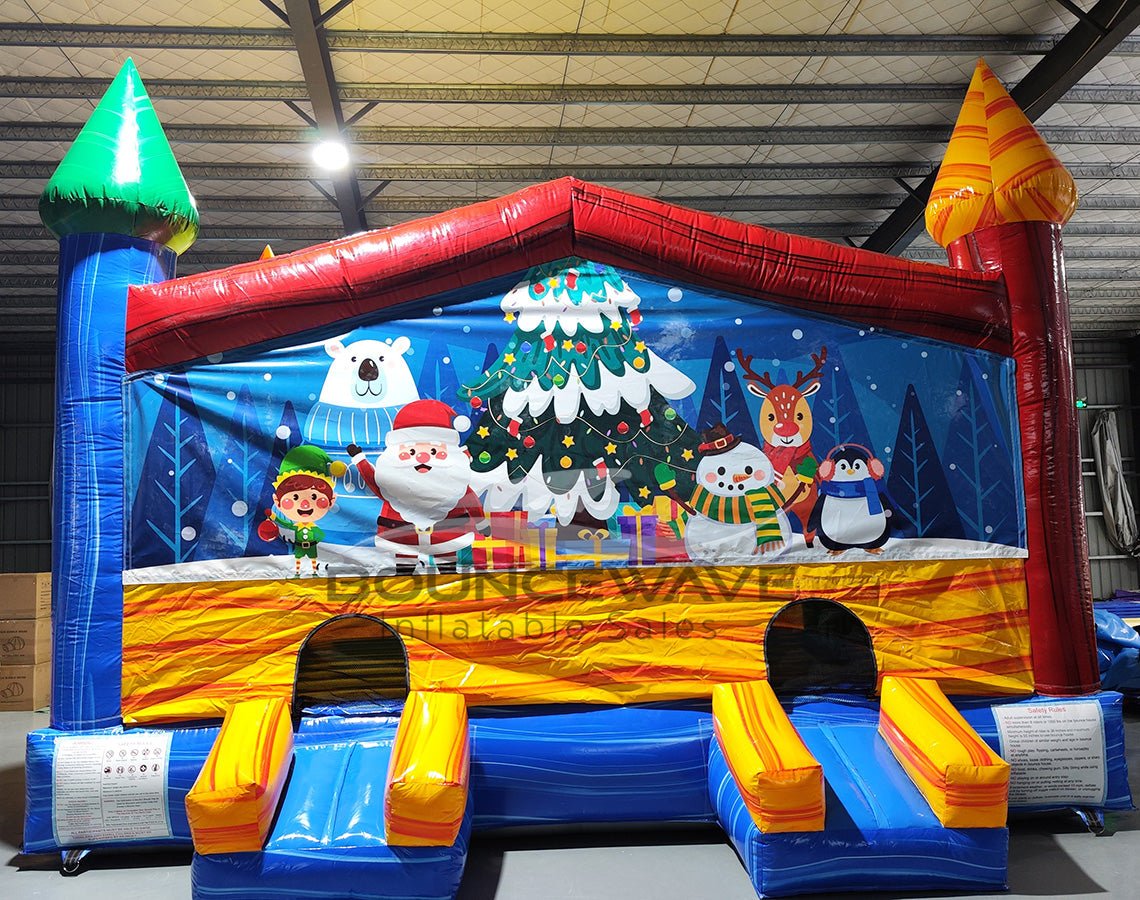 Seasonal Sampler XL Commercial Panel Bounce House - BounceWave Inflatable Sales