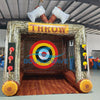 Single Axe Throw Commercial Interactive Inflatable Game - BounceWave Inflatable Sales