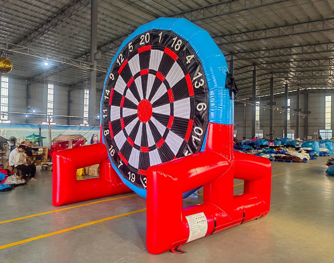 Influtable Games Soccer Dart Commercial Interactive Inflatable Game