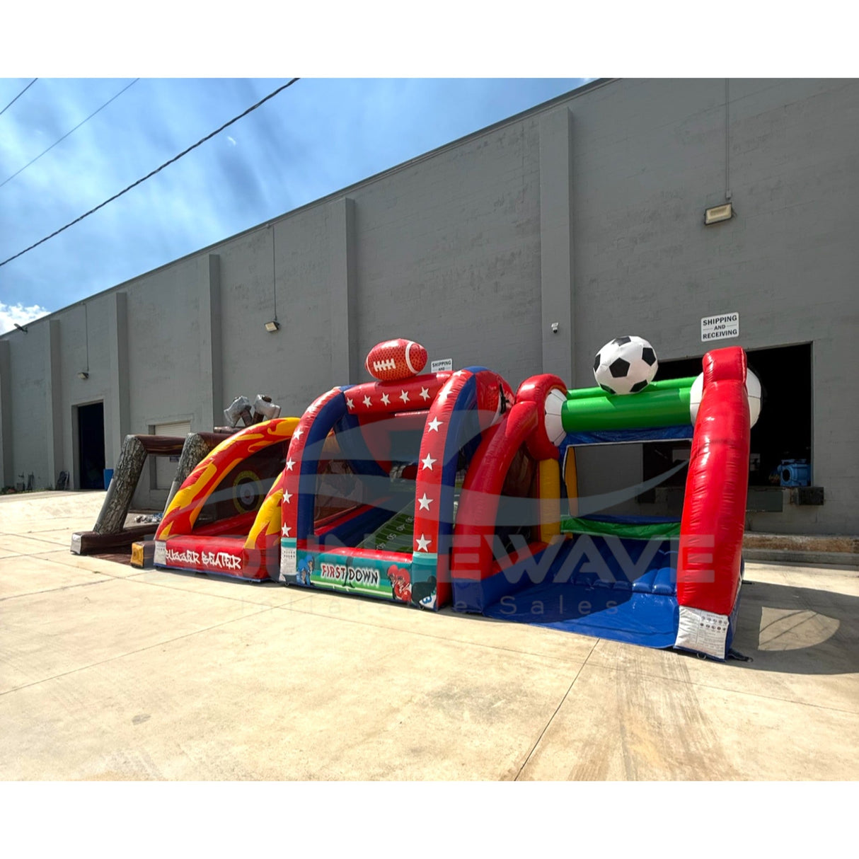 Sports Mania 4 - Piece Inflatable Game Set - BounceWave Inflatable Sales