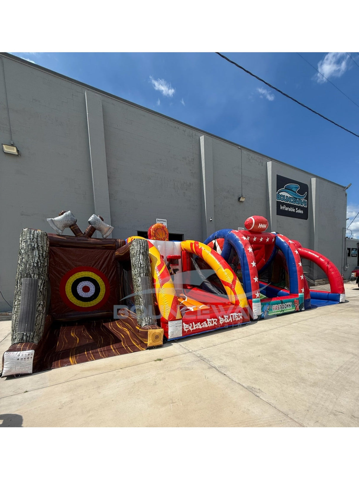 Sports Mania 4 - Piece Inflatable Game Set - BounceWave Inflatable Sales
