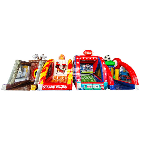 Sports Mania 4 - Piece Inflatable Game Set - BounceWave Inflatable Sales