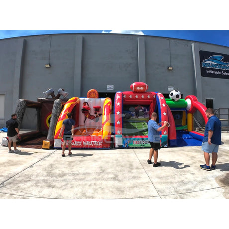 Sports Mania 4 - Piece Inflatable Game Set - BounceWave Inflatable Sales